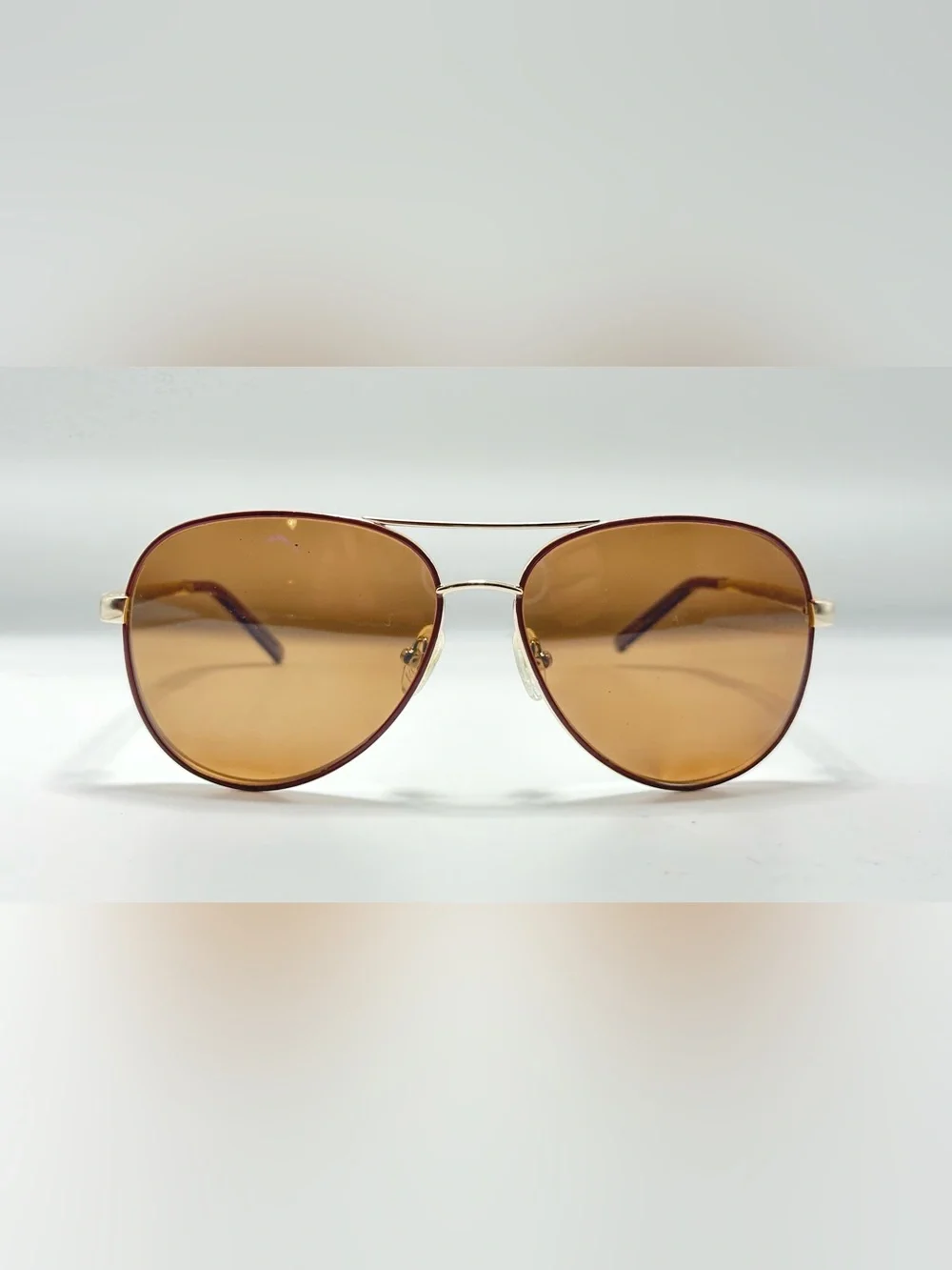 Polaroid PLD4000/S Gold Purple Pilot Sunglasses Frames Only